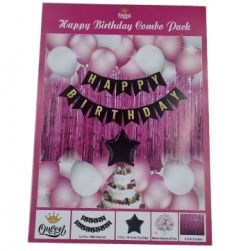 Small size Happy birthday combo pack (Pink)
