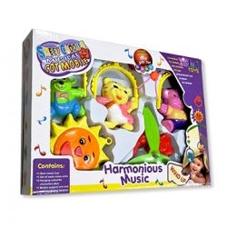 Harmonious Music and Musical Cot Mobile (Multicolor)