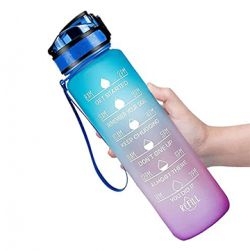 Leakproof and Portable Plastic Water bottle (Multicolor)
