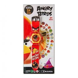Angry birds automatic projector watch (Red)