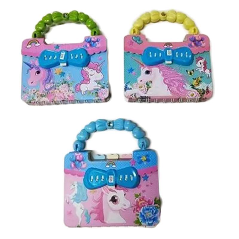 kids fancy password diary