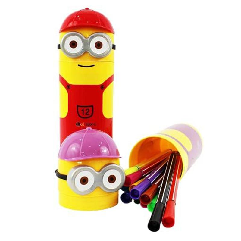Minion Colour Pen Box Red