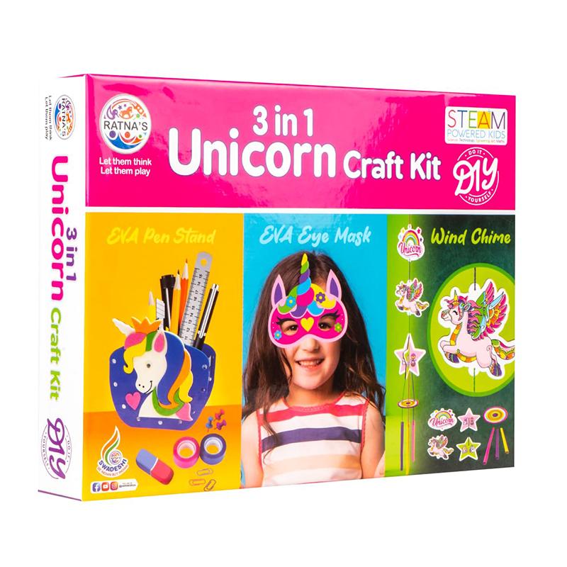 Ratnas unicorn 3in1 Craft set