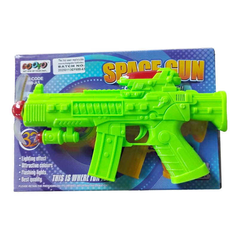 GOOYO Pace Gun (Green) - Yellow | Toy Gun for Kids | Soft Bullet Blaster Shooter Toy | Toy Guns