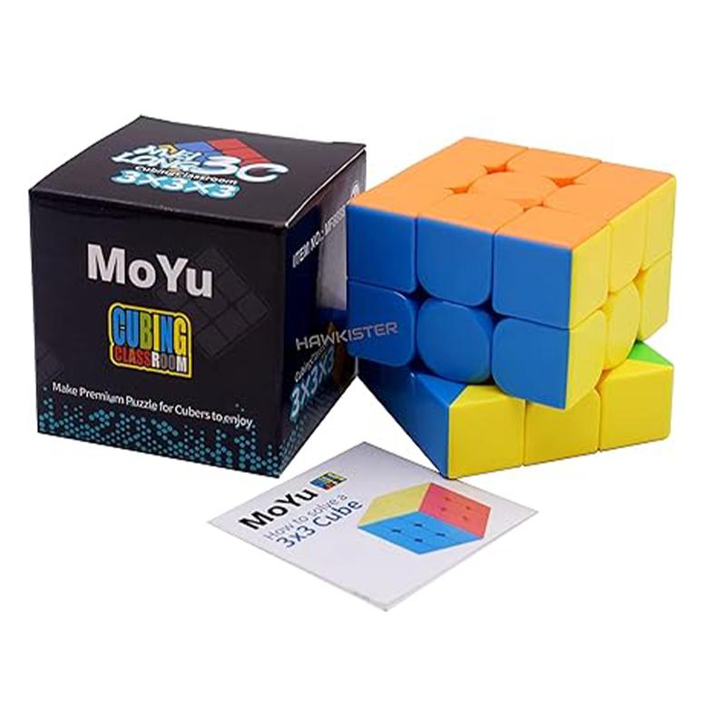 3x3 Cube Stickerless High Speed Magic Cube