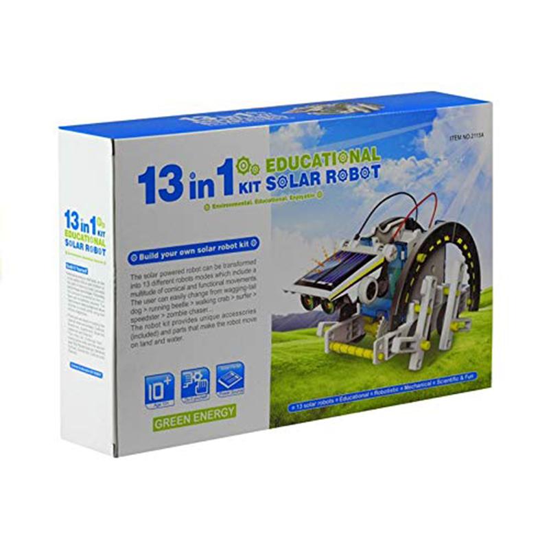 13 in 1 Solar Educational Learning Kit STEM Science Experiment Kit for Kids