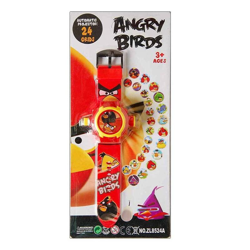 Angry birds automatic projector watch (Red)