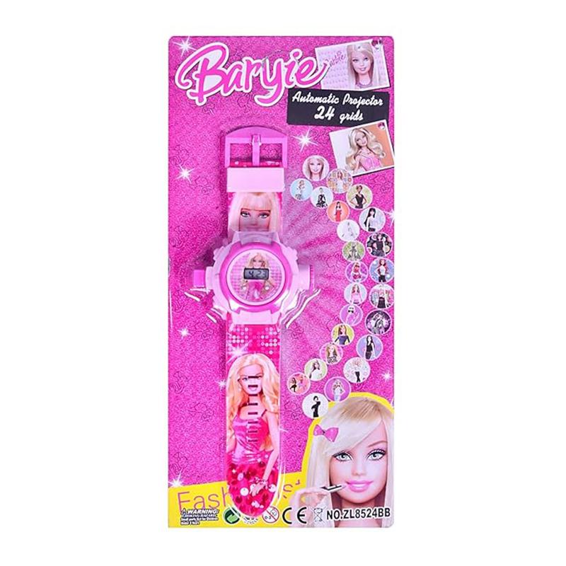 Barbie automatic projector watch (Pink)