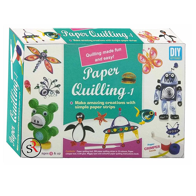 Ekta Paper Quilling (Quilling made fun and easy) | Art & Craft Kit for Kids | DIY Creative Activity Set | Art & Craft