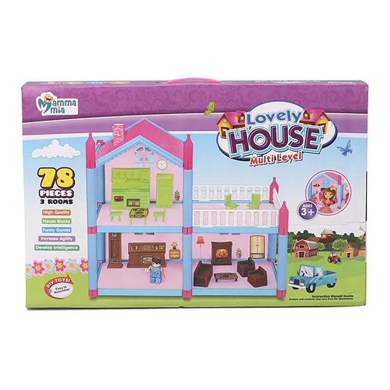 Mamma Mia Lovely House Multi Level(78Pcs)
