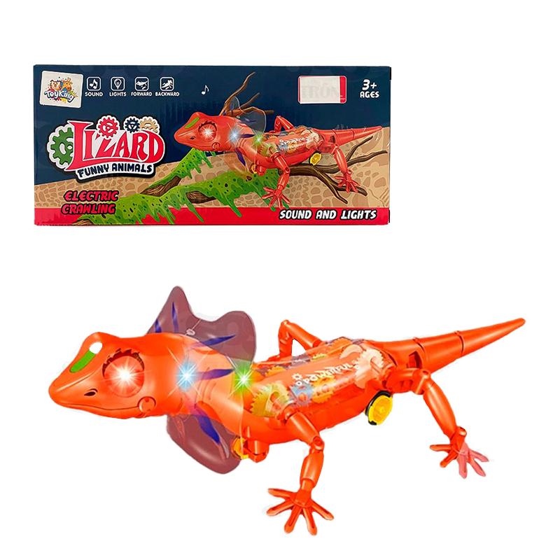 Gear Lizard Play toy (Red)