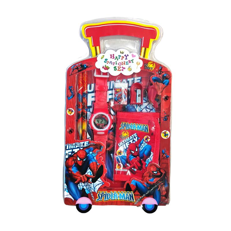 Spiderman Watch Pencil Set