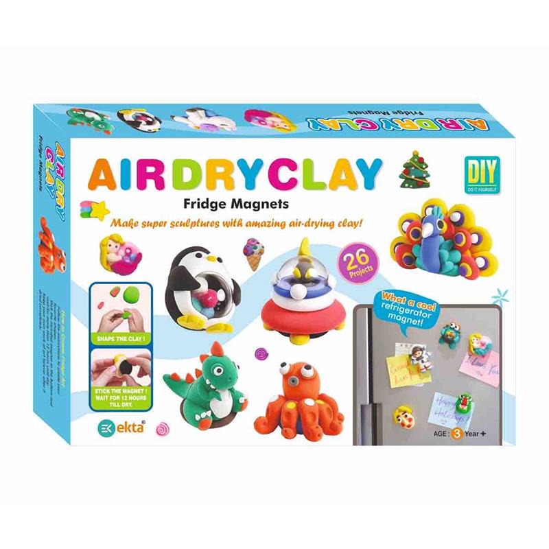 Air Dry Clay Fridge Magnet (Ekta)