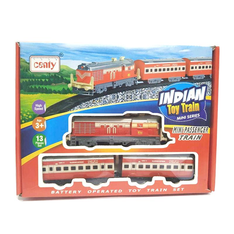 MINI PASSENGER TOY TRAIN SET (RED)