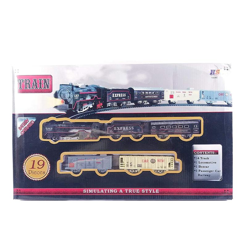 Stimulated & True Style Battery Operated Train (19 Pieces)