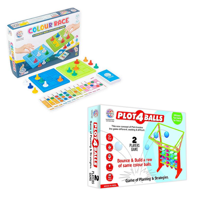 Combo of Ratna's Plot 4 Balls and Calculus Mathematics set (pack of 2)