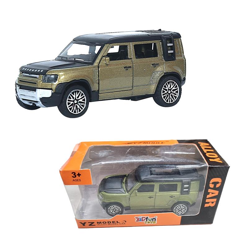Alloy car Yz model alloy model car (Green)