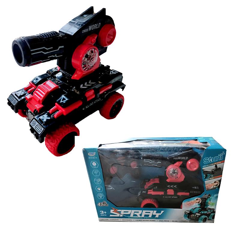 Remote Control War Chariot 49 mhs Spray Tank (Red)