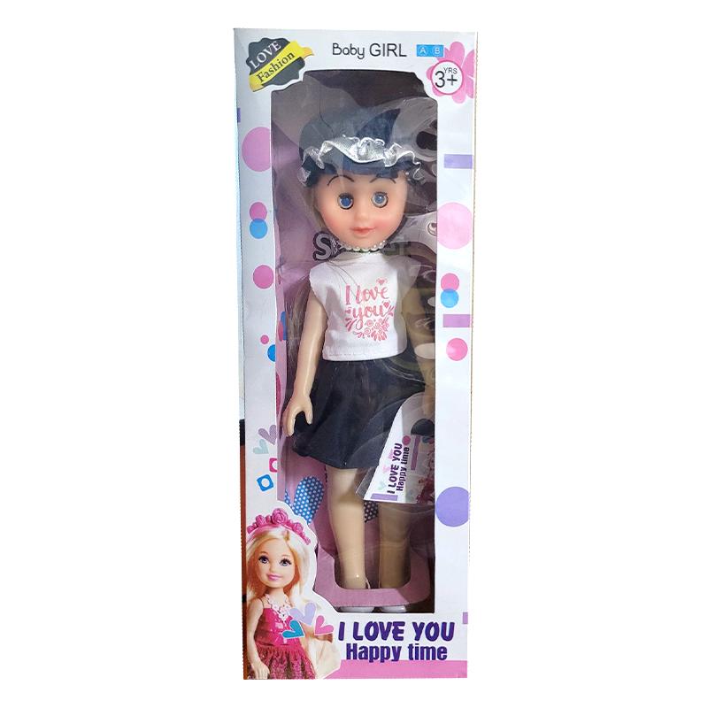 I love you happy Time Barbie Doll (Black)