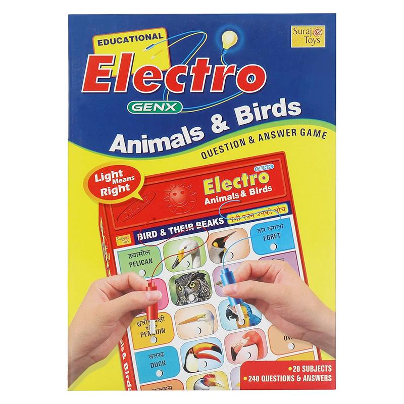Electro Genx Animal & Birds Board Game