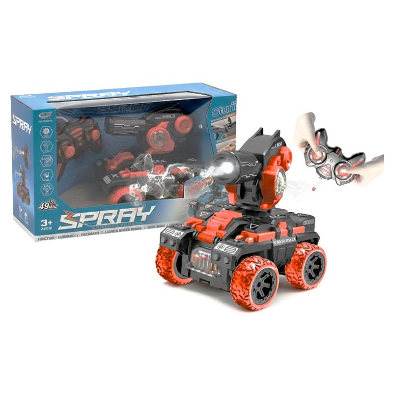 Guang Chang Remote Control War Chariot 49 mhs Spray Tank (Red) | Remote Control Toy for Kids | RC Rechargeable Battery Operated Toy | RC Toys