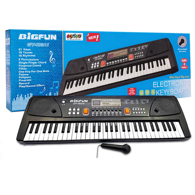 BigFun 61 key Piano | Musical Toy for Kids | Battery Operated Sound & Light Toy | Musical Toys