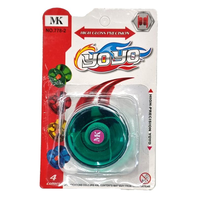 Yoyo Transparent Speed Spinner high gloss precision (Green)